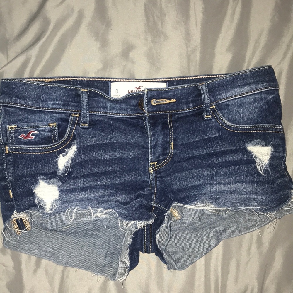 Ripped Hollister Jean short